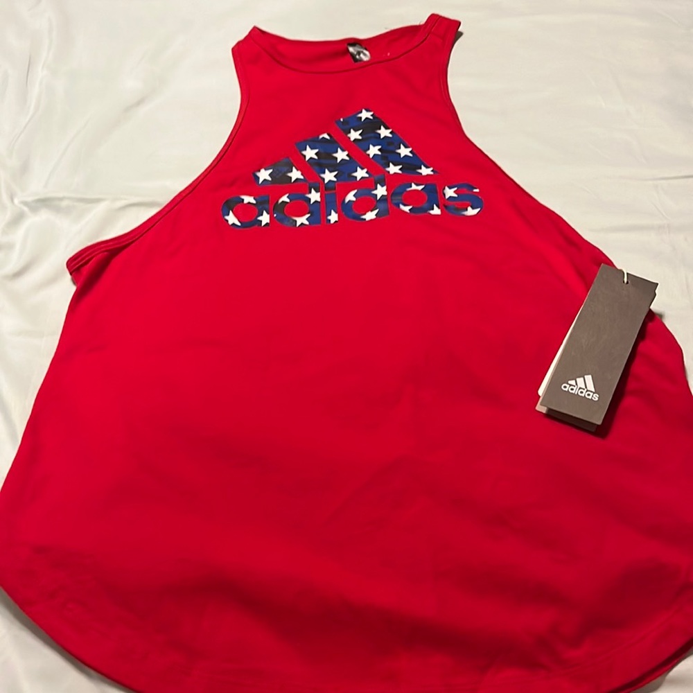 Adidas Womens Amer AAC Tank2. Size small